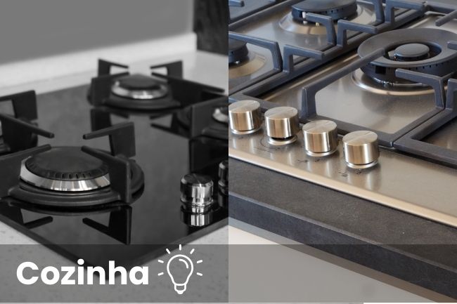 Cooktop com Mesa de Vidro ou Inox? Qual a Melhor Opção